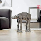 Hot Toys AT-AT model with blocks displayed, top view