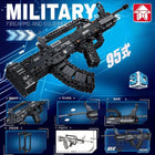 Detailed view of the 98K Building Blocks Gun Model emphasizing the assembly
