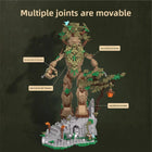 Side view showcasing the unique dryad-inspired design of the model.