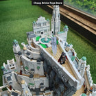 Potdemiel Minas Tirith building blocks set featuring multiple tiers