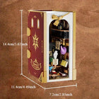 Detailed view of the Magic Bookends building blocks.
