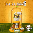 Side view of the Pantasy Snoopy Coffee Machine set with vibrant colors