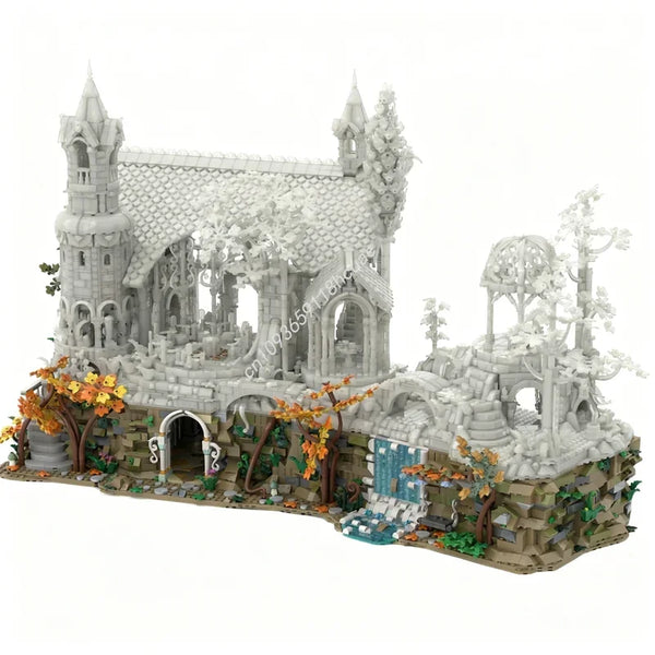MOC Rivendell Ancestral Hall Building Block Set