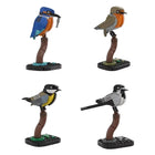 Birds Building Blocks close-up of assembled animal models in vibrant colors