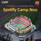 CaDA Camp Nou Stadium building block set side view