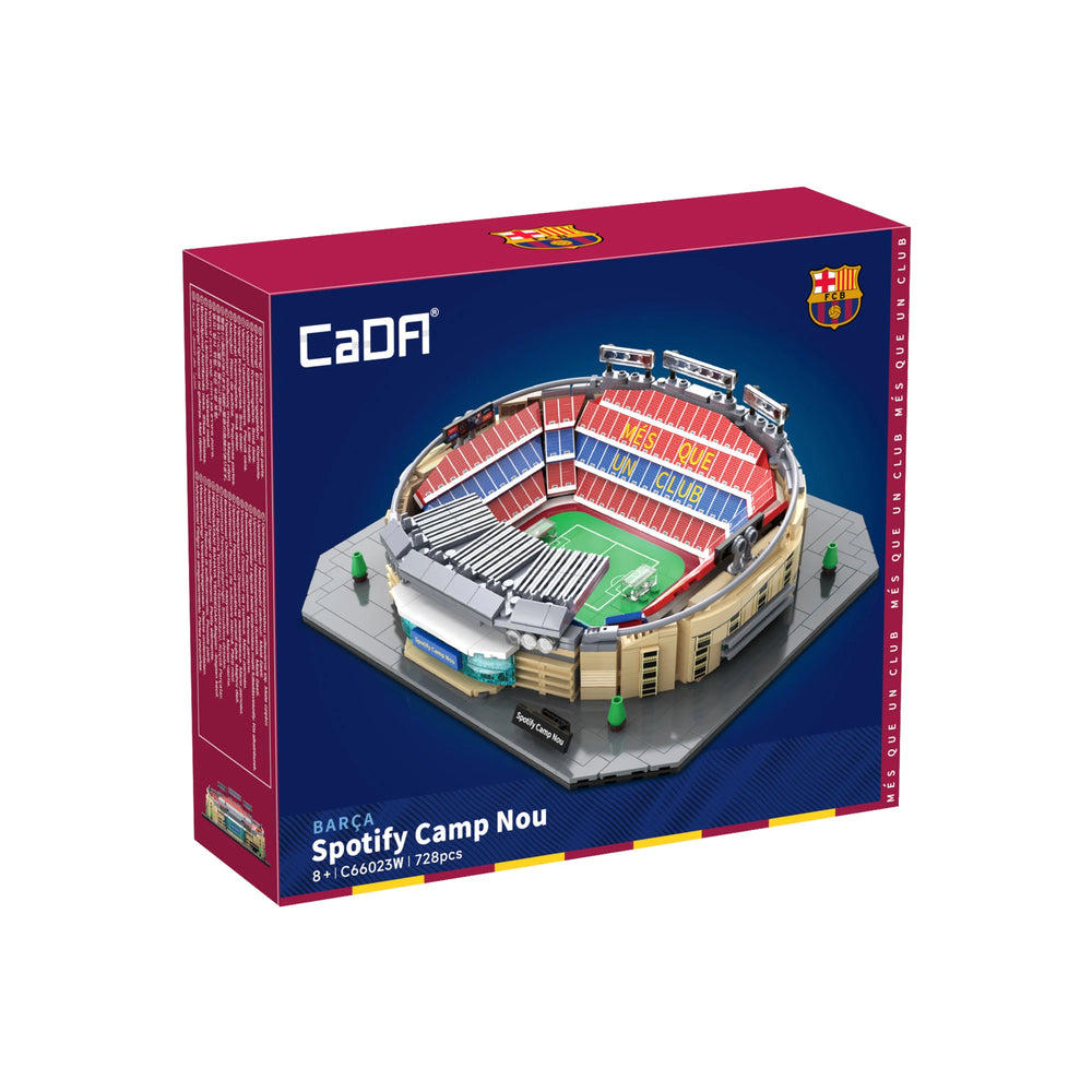 CaDA Camp Nou Stadium building block set top view