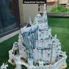 Potdemiel Minas Tirith building blocks set with a focus on minifigures