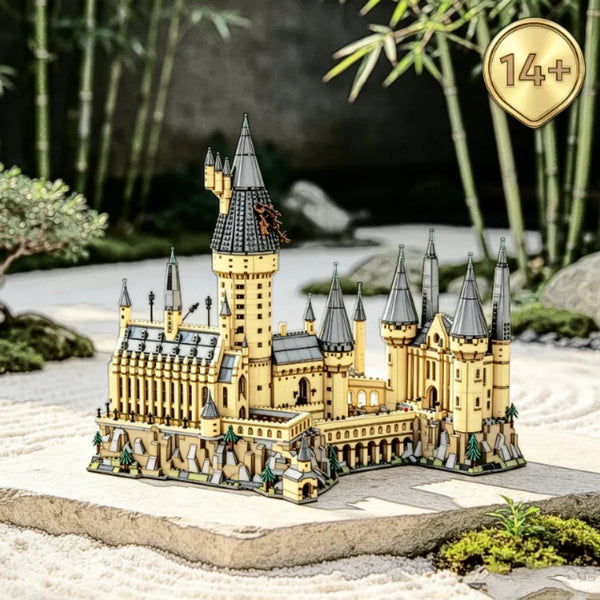 MOC Hot Toys Magical Movie School Castle Building Blocks
