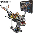 Detailed view of HUATEC Mechanical Sea Animals Building Blocks highlighting articulation