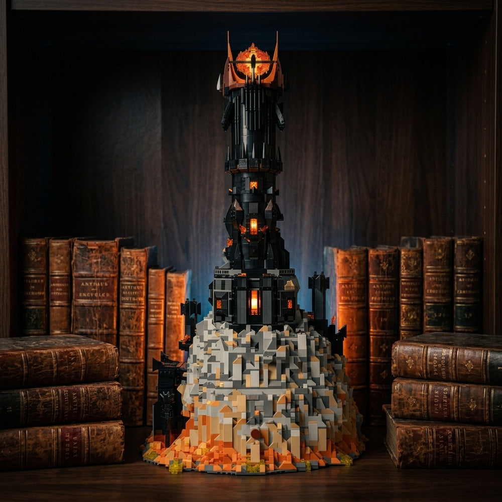 Brick building model — Collector's Shelf Display | Generated by Modelize