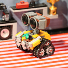 Side view showcasing the intricate details of the robot model.