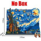 Kanagawa surfing puzzle top view showing assembly layout